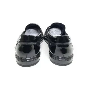Jimmy Choo Black Velvet Glitter Slip-On Sneakers Patent Trim Mens EUR 40.5/US 8 Jimmy Choo Black Velvet Glitter Slip-On Sneakers Patent Trim  main image 4